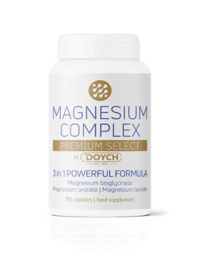 Magnesium Complex - ПОДКРЕПЯ СЪРЦЕТО, НЕРВНАТА СИСТЕМА И МУСКУЛИТЕ