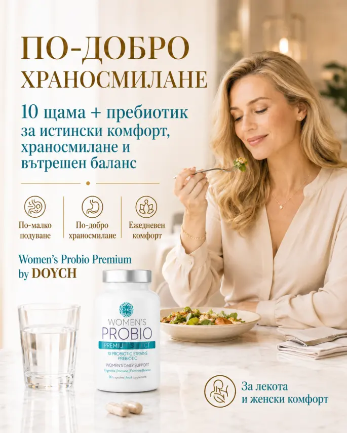 Women’s Probio ПО-ДОБРО ХРАНОСМИЛАНЕ