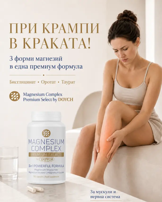 ПО-МАЛКО КРАМПИ И НАПРЕЖЕНИЕ