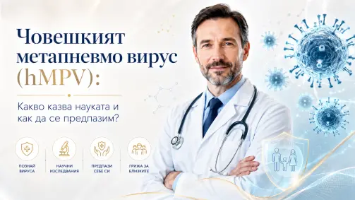 Човешкият метапневмо вирус (hMPV): Какво казва науката и как да се предпазим?