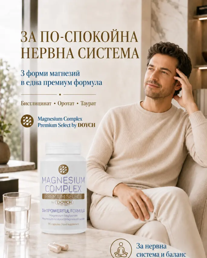 ПО-СПОКОЙНА НЕРВНА СИСТЕМА
